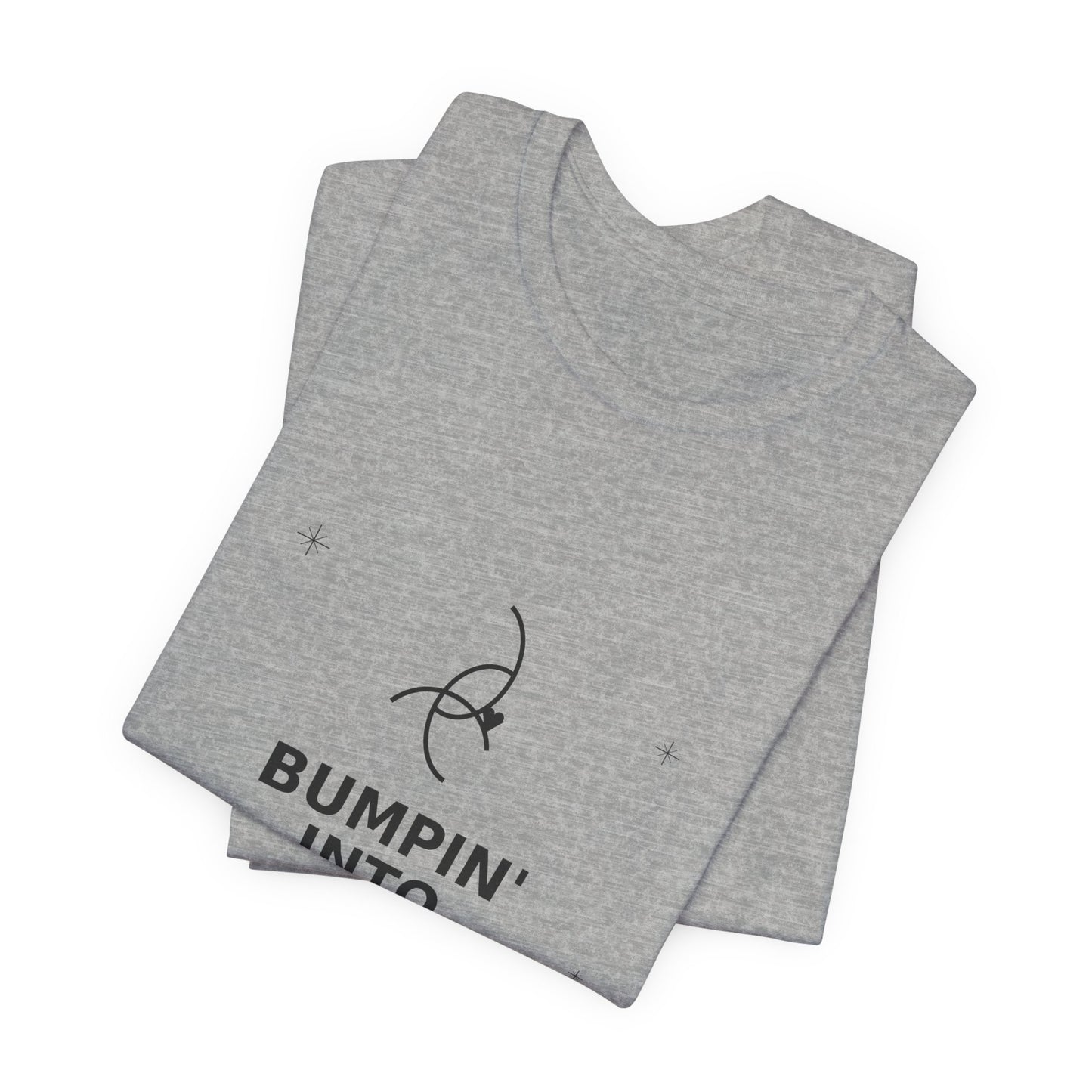 Bumpin' Into Motherhood Pregnancy Tee