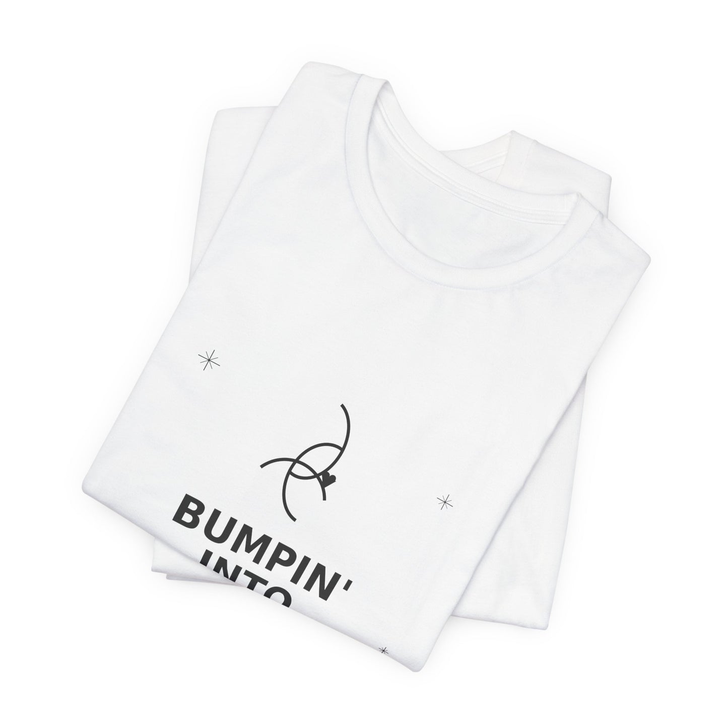 Bumpin' Into Motherhood Pregnancy Tee