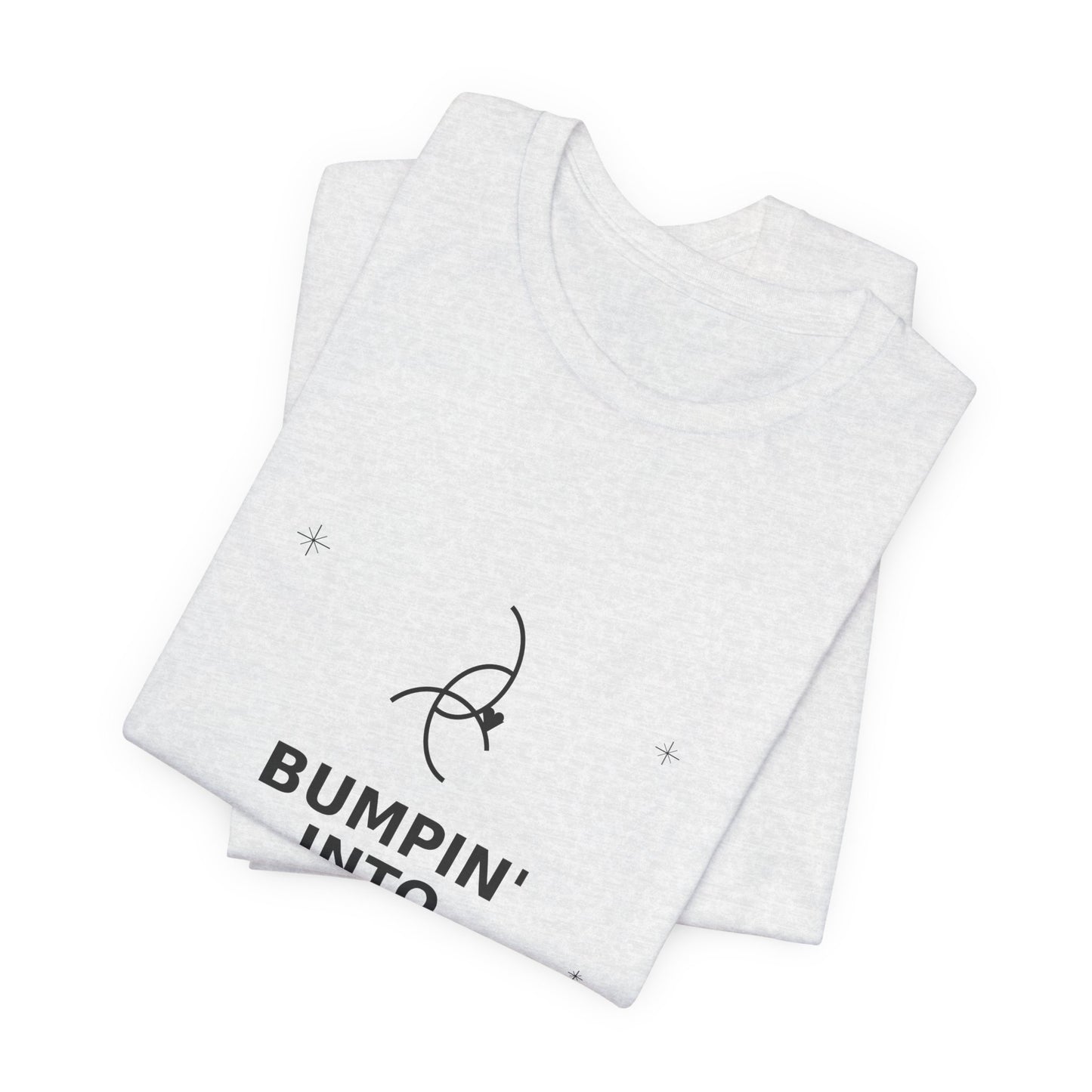 Bumpin' Into Motherhood Pregnancy Tee