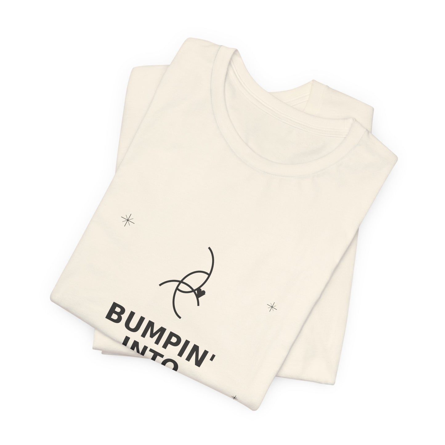Bumpin' Into Motherhood Pregnancy Tee